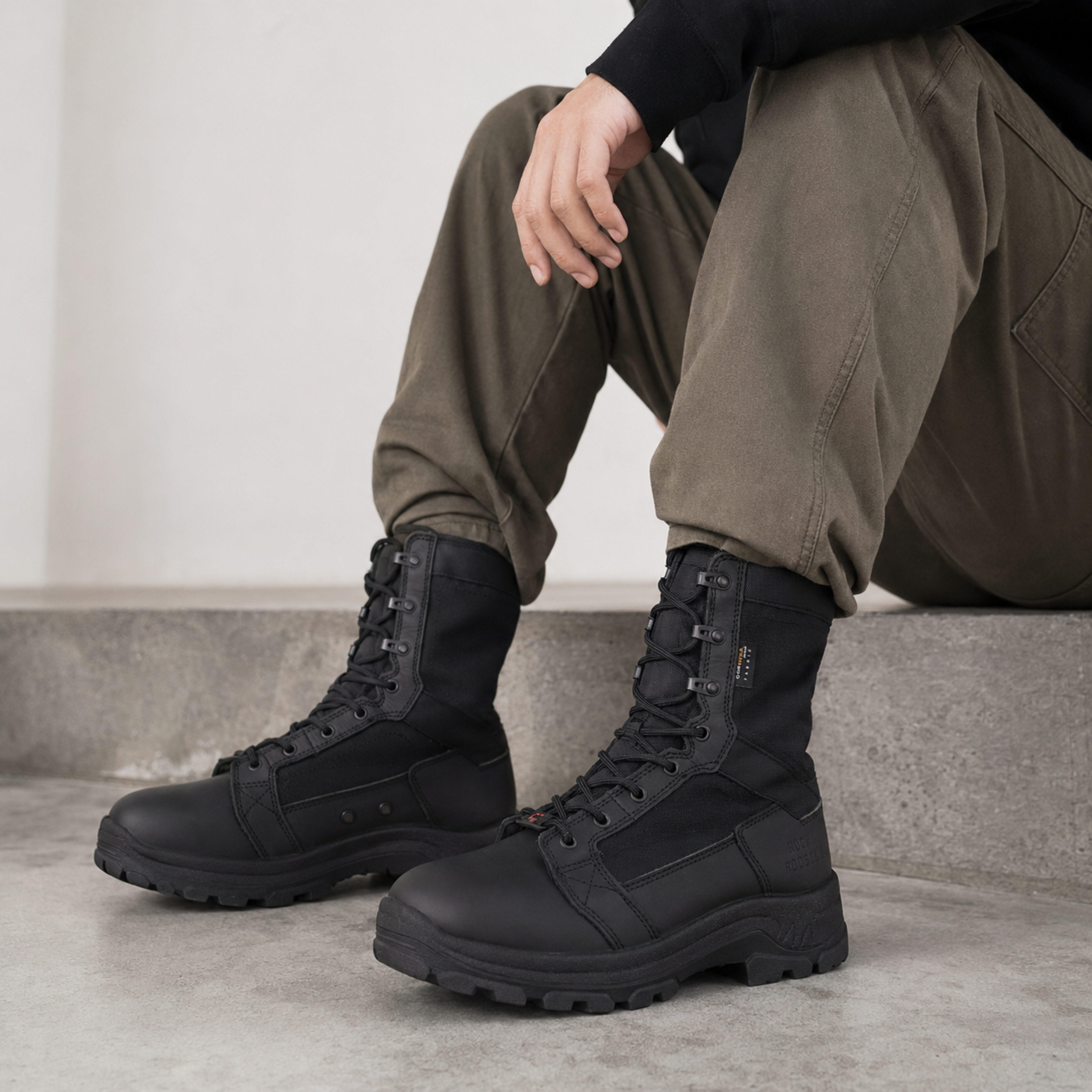 Botas Tácticas Militar Impermeables | ROCKROOSTER COOLMAX