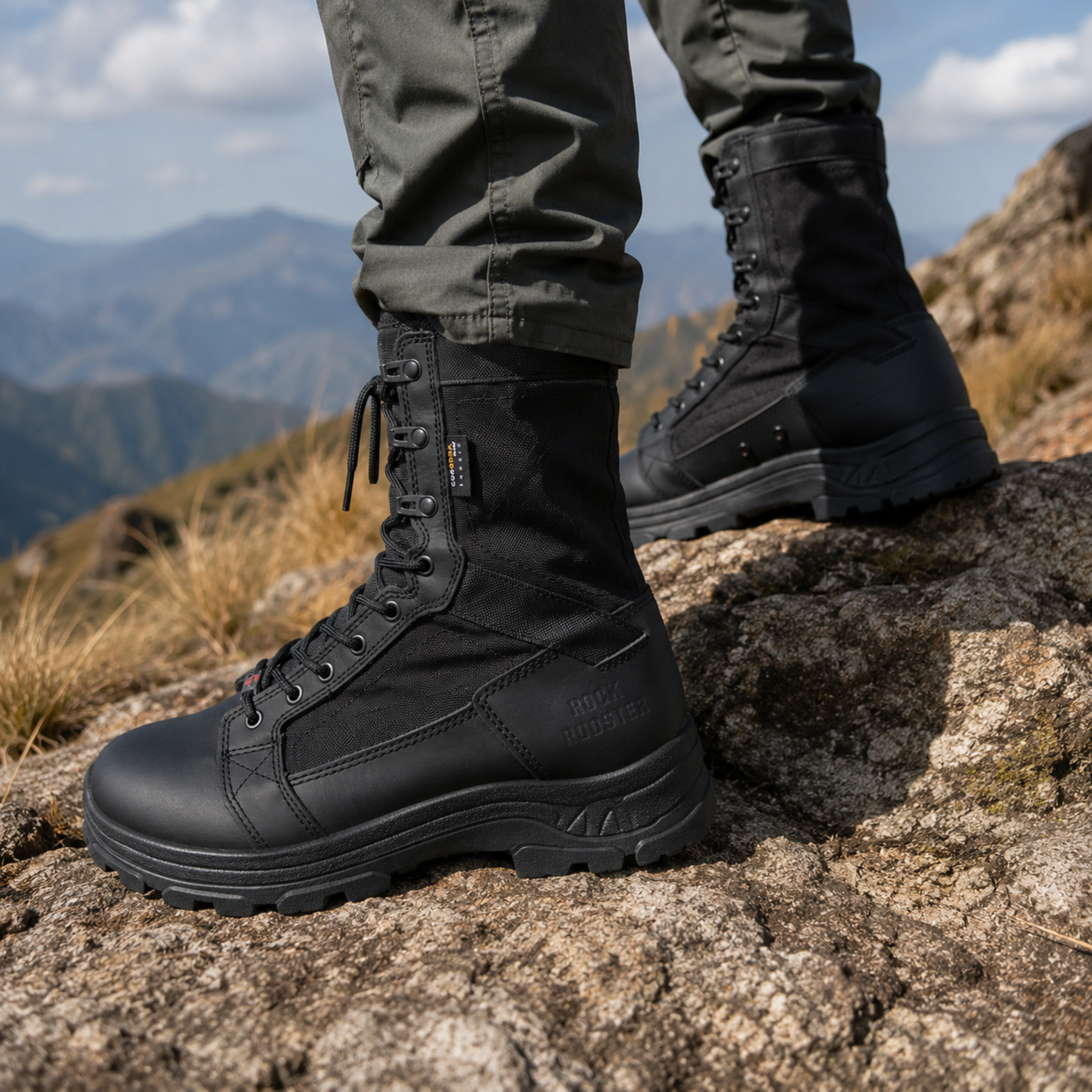 Botas Tácticas Militar Impermeables | ROCKROOSTER COOLMAX