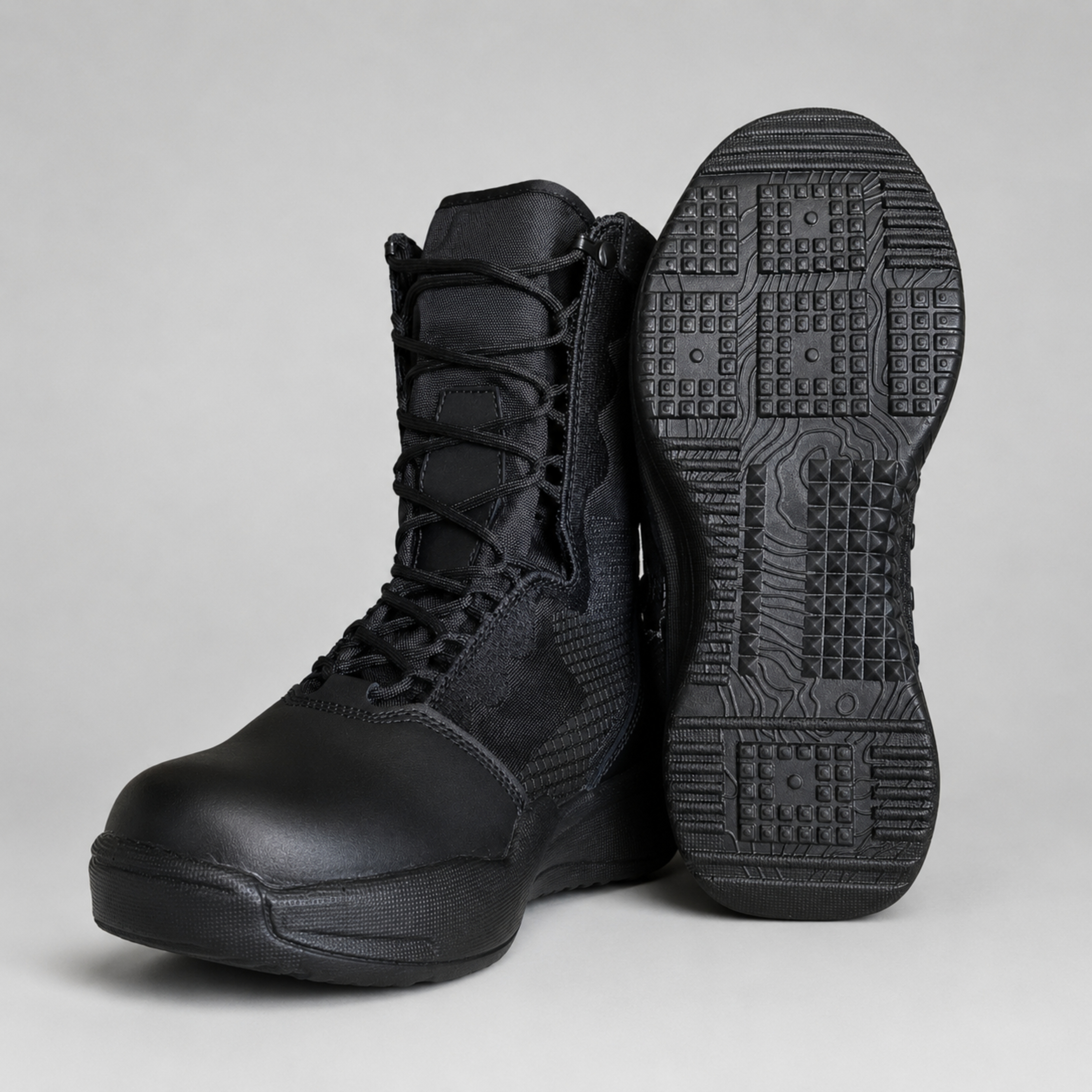 Botas Tácticas Ultra Livianas Negro – Modelo Verano