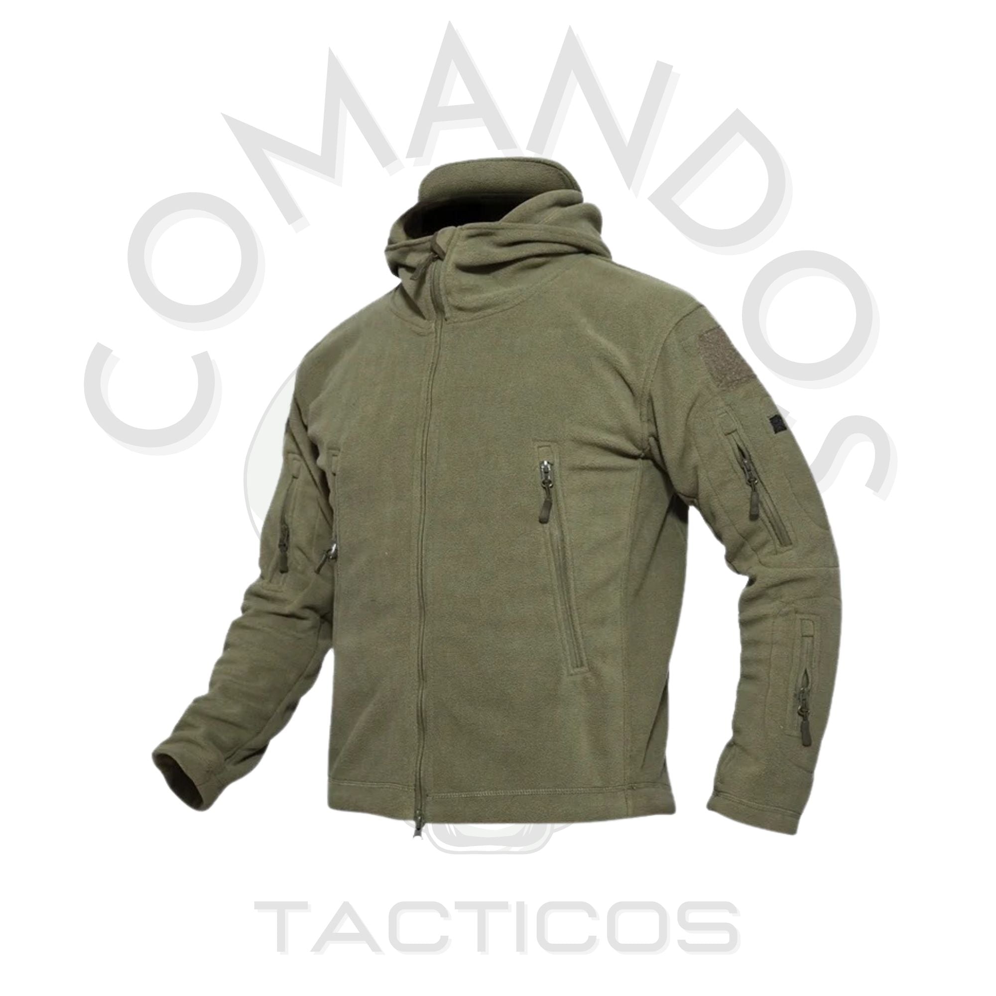 Chaqueta Polerón Polar Táctico