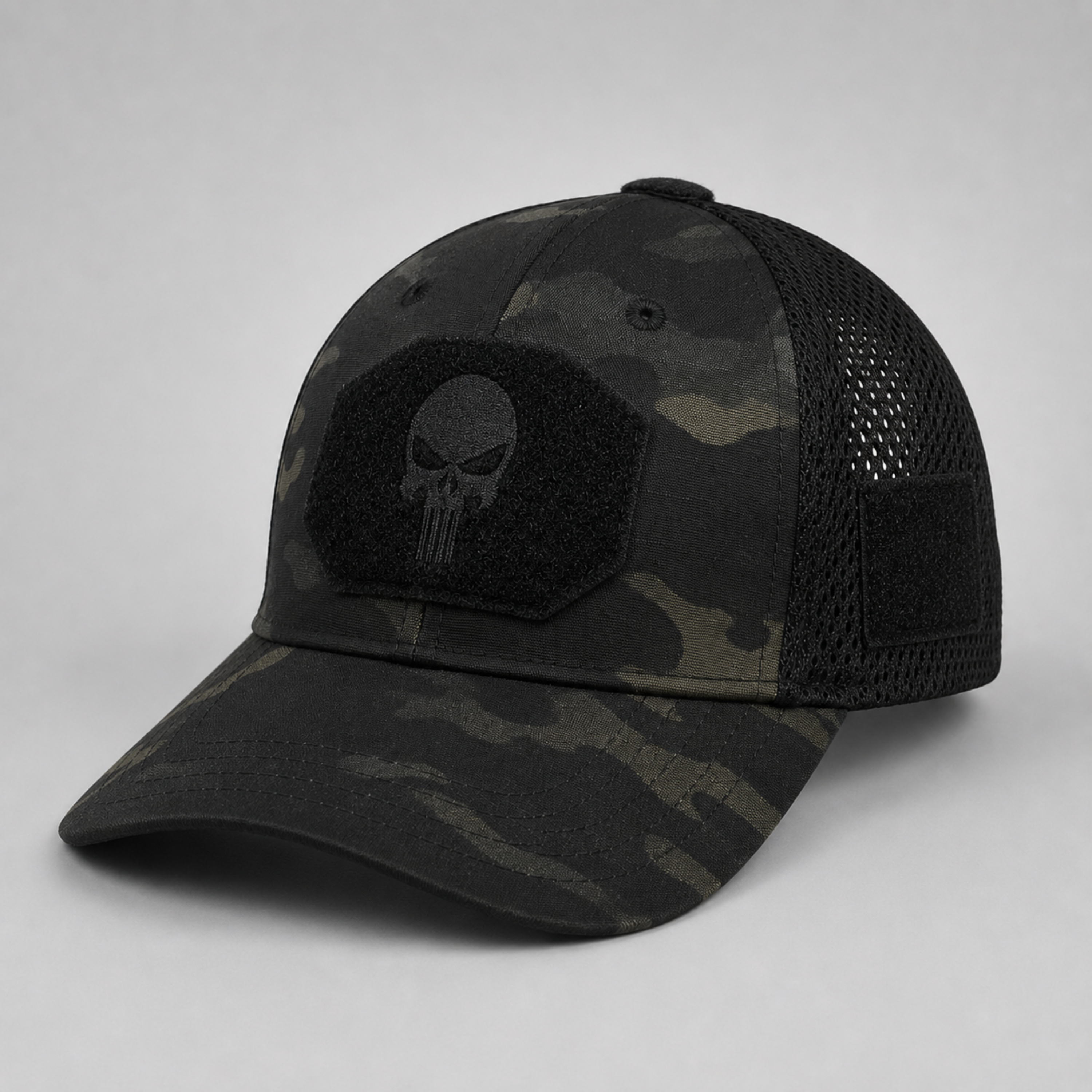Jockey Táctico Multicam Black con Velcro | Comandos Tácticos