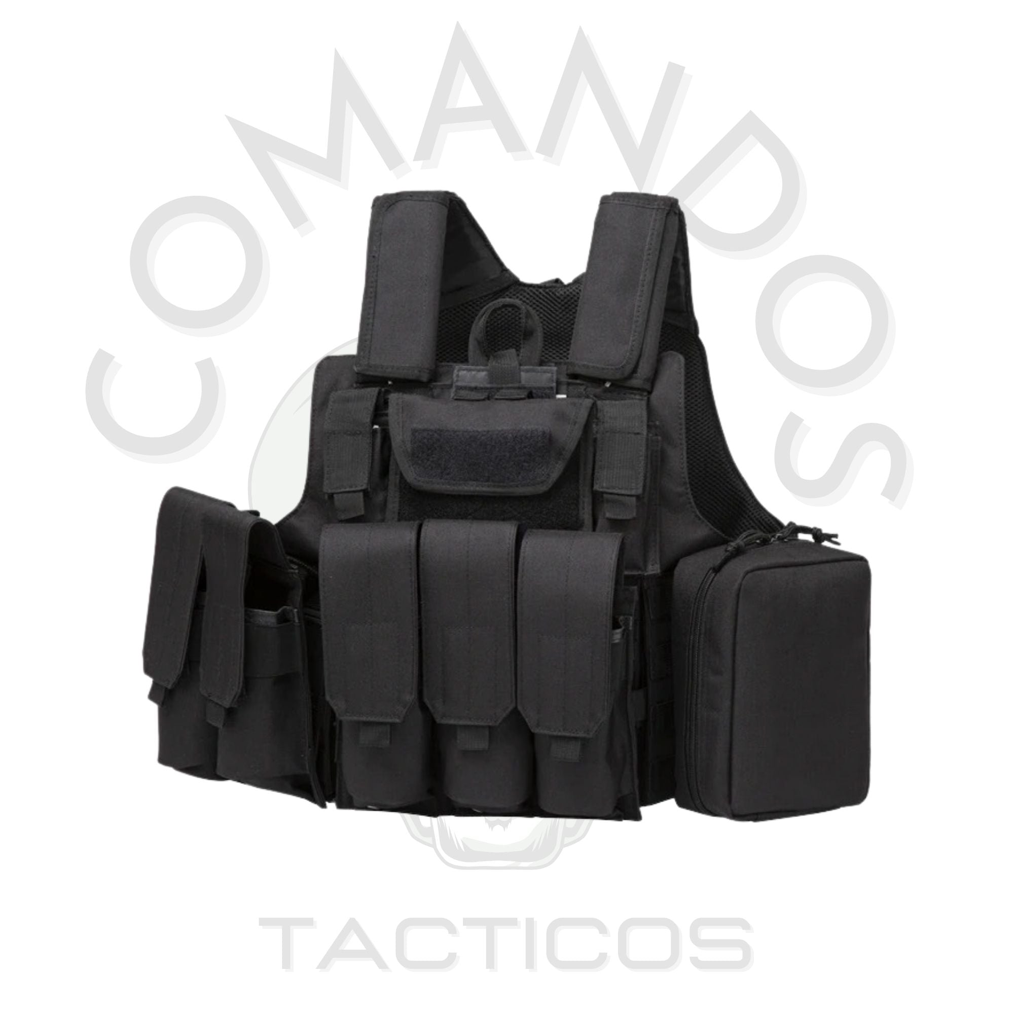 Chaleco Táctico Porta placas Ciras