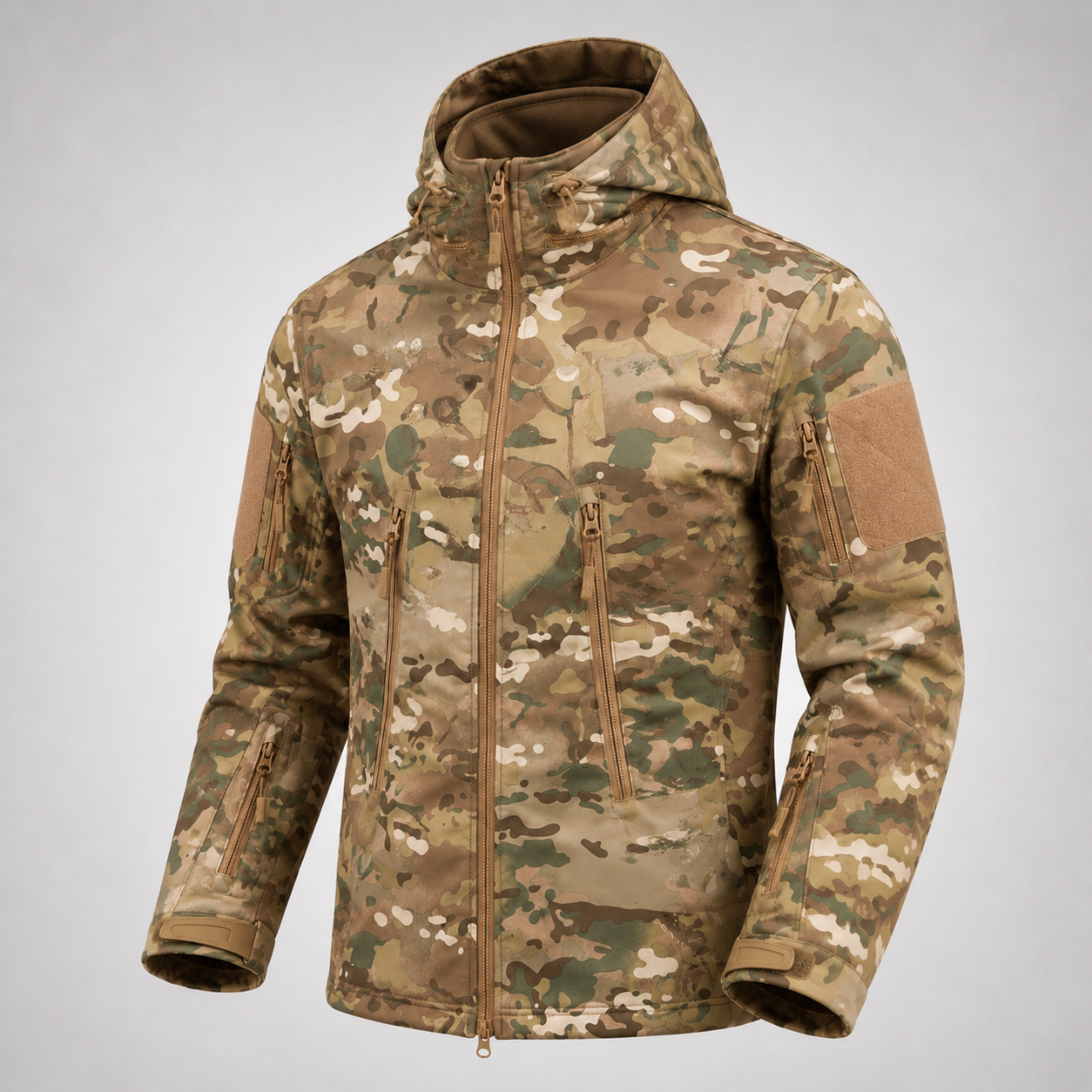 Chaqueta Táctica Militar Softshell Impermeable – Resistente y Funcional