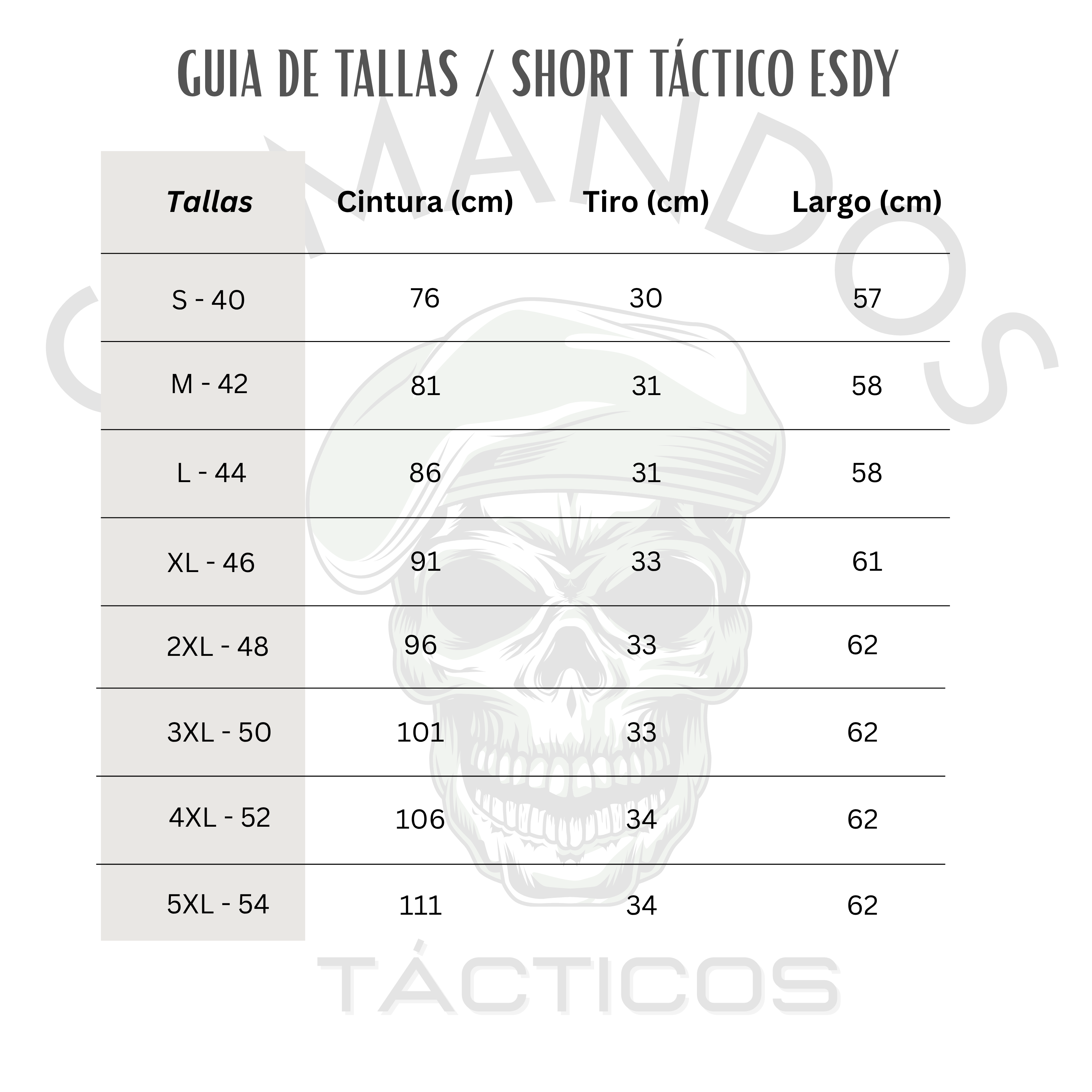 Short Táctico Outdoor  ESDY - MULTICAM