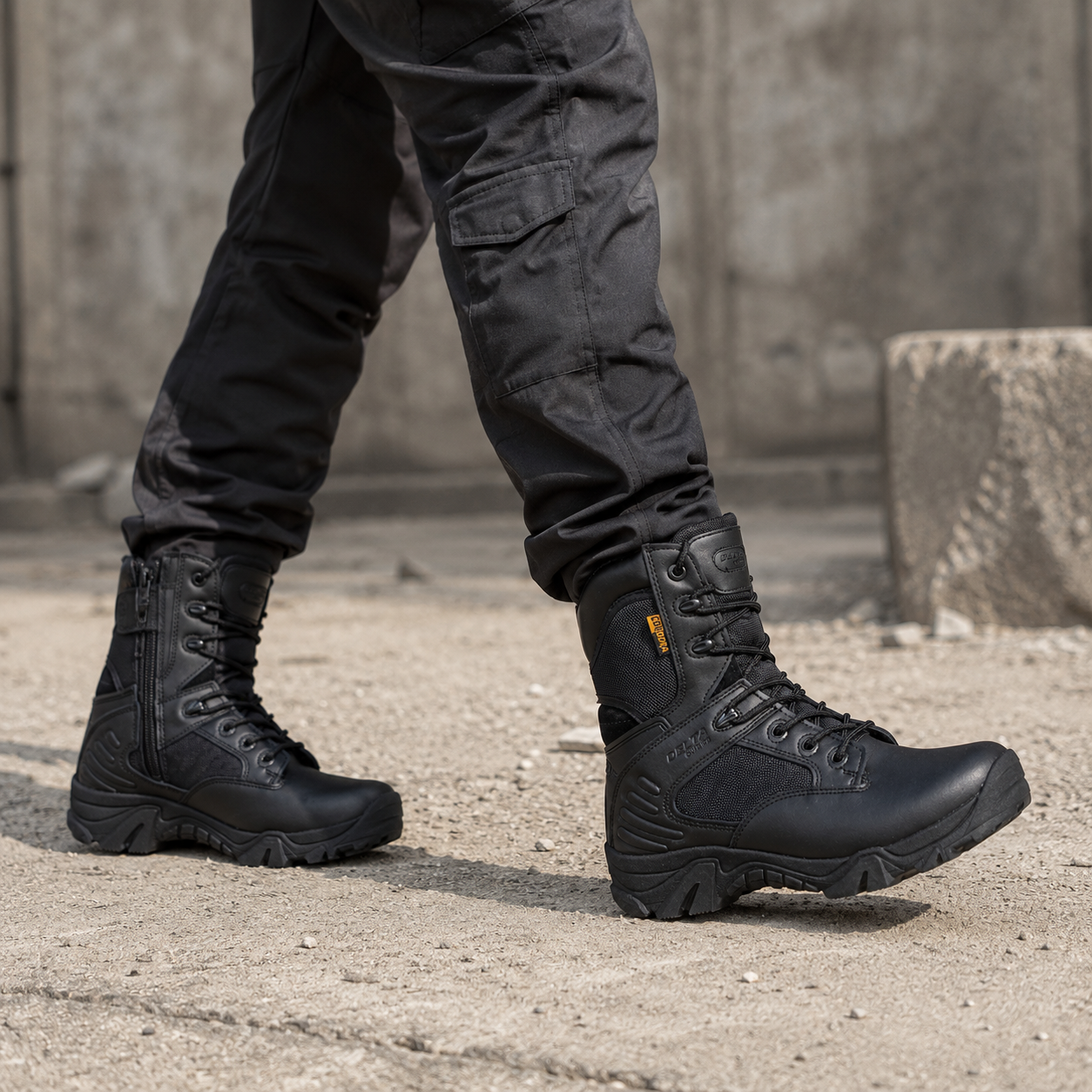 Botas Tácticas Outdoor Modelo Delta